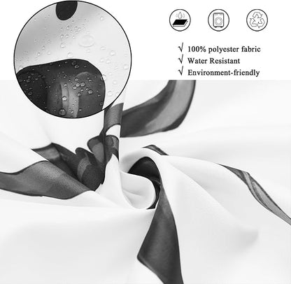 Black Bow Shower Curtain - Image 4