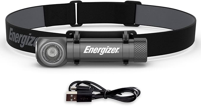 Energizer LED Headlamp Rechargeable X1000, Ultra Bright IPX4 Water Resistant by Energizer