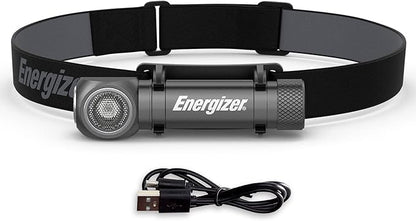 Energizer LED Headlamp Rechargeable X1000, Ultra Bright IPX4 Water Resistant by Energizer