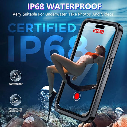 2025 New Designed for iPhone 15 Pro Max Case Waterproof, Phone Case 6.7" - Image 3