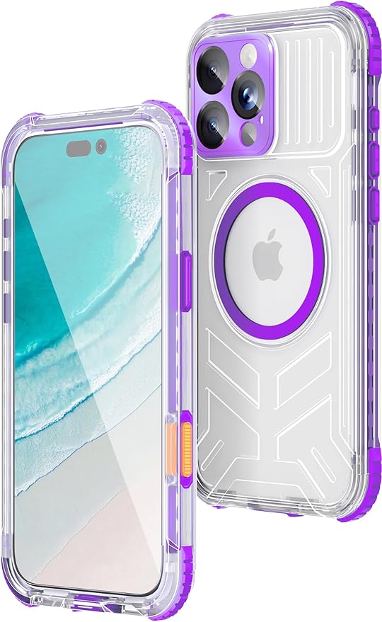 WIFORT for iPhone 16 Pro Waterproof Case, Fit for Magsafe Full Body Magnetic by WIFORT
