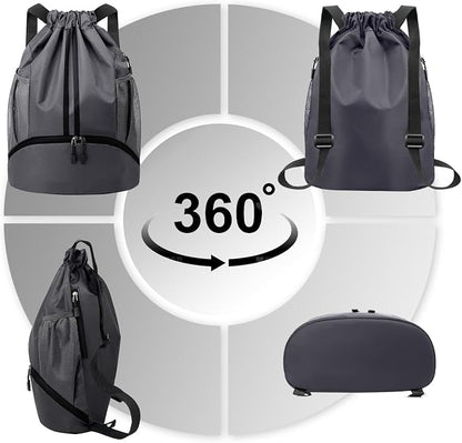 Hoedia Sports Drawstring Backpack - Image 6