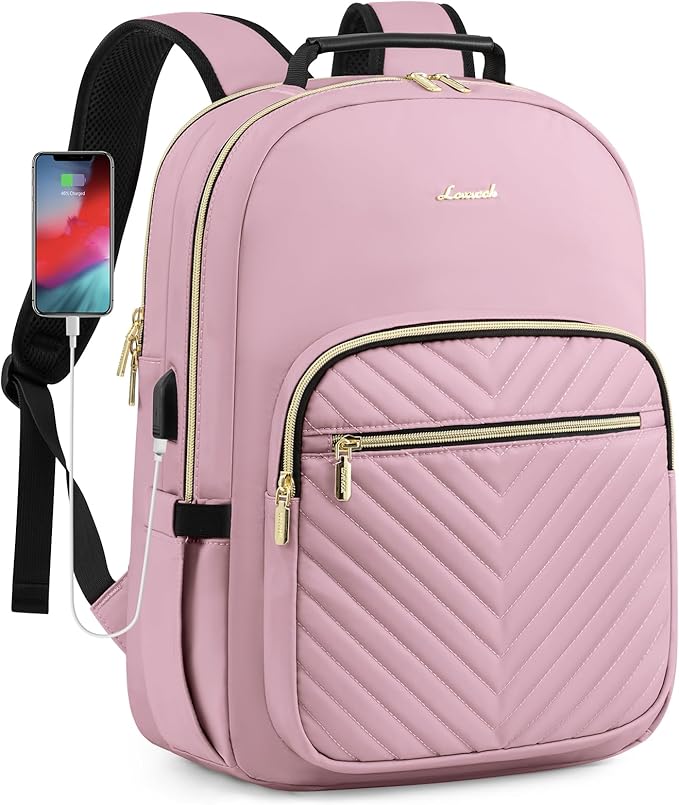 LOVEVOOK Laptop Backpack Purse for Women, Work Travel Computer Bags, College by LOVEVOOK