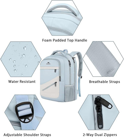 MATEIN 30 L Large Laptop Backpack, Stylish Lightweight Nursing Teacher Work - Image 7