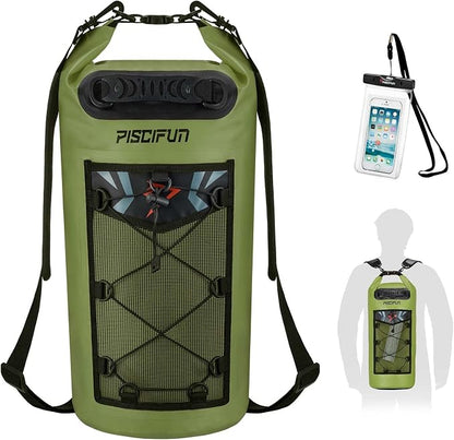 Piscifun Dry Bag, Waterproof Floating Backpack 10L/20L/30L/40L by Piscifun