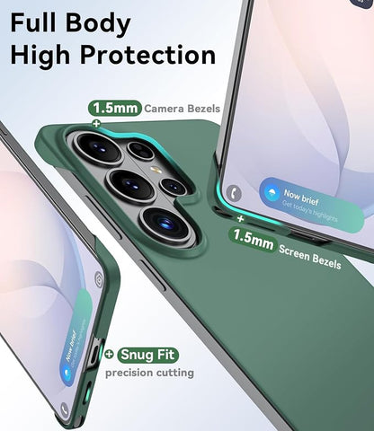 GRECAZO Slim Borderless for Samsung Galaxy S26 Plus Phone Case 6.7" Ultra-Thin - Image 6