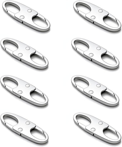 zelin Anti Theft Zipper Clips Double Opening Small Carabiner Clips, Commuting by zelin