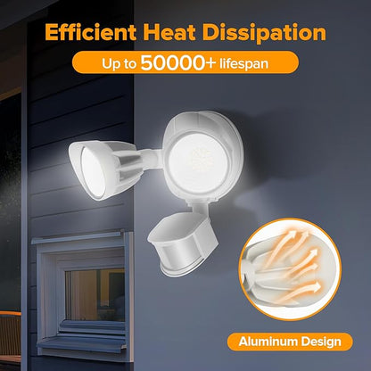UME LED Security Light Motion Sensor Outdoor Lights, 27W 3000LM, IP65 Waterproof - Image 5