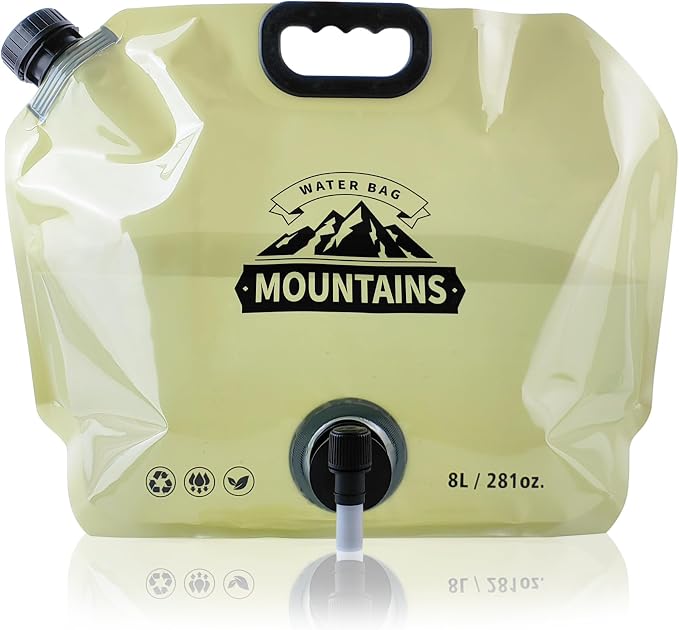 Water Jug Camping 2.1 Gallon Collapsible by Coipdfty