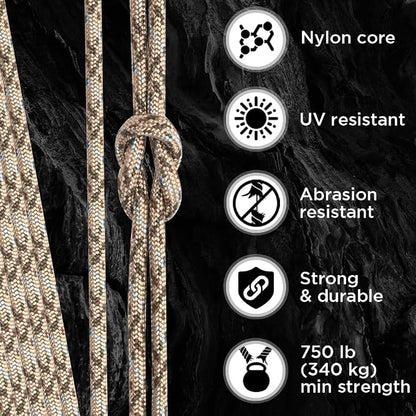 TECEUM 5/32" Paracord Rope 1000 – 1000ft / 200ft / 100ft / 50ft – Tactical - Image 3