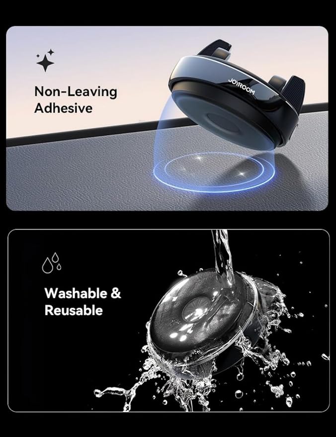 JOYROOM Car Phone Holder Mount, 360° Adjustable & Avoid Sun Glare Phone Holder - Image 6