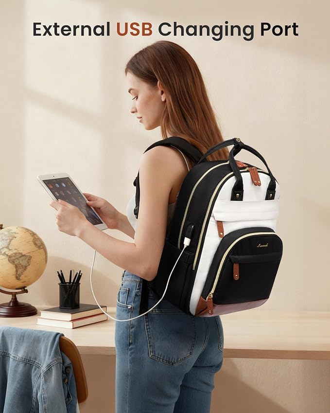 LOVEVOOK Backpack for Women, Laptop Backpack Women, Fits 18 Inch Laptop Bag - Image 2
