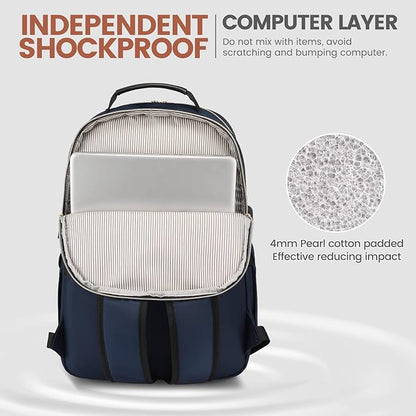 LOVEVOOK Laptop Backpack for Women 17.3 inch, Cute Womens Travel Backpack Purse - Image 4