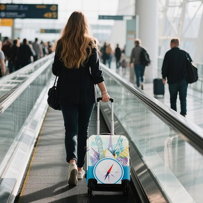 WUJIAONIAO Travel Luggage Cover Baggage Suitcase Cover Protector Skins 18-32 - Image 6