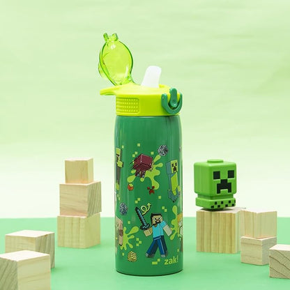 Zak Designs Minecraft Sage Kids Water Bottle - Image 2