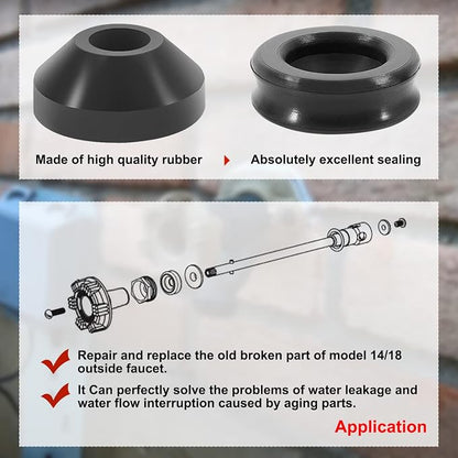 RK-14MH Repair Kit Metal Handle, Outside Faucet, Compatible - Image 3