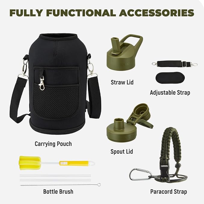 COKTIK 84oz Insulated Water Bottle - Image 3