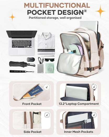 Travel Backpack Carry on Flight Approved Mochila De Viaje Personal Item Backpack - Image 4
