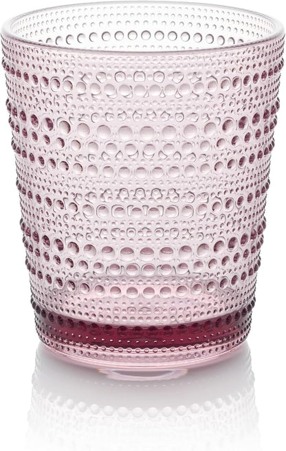 Santa Fe Plum Set of 6 Premium Acrylic DOF Glasses 16 oz – Unbreakable Drinkware - Image 2