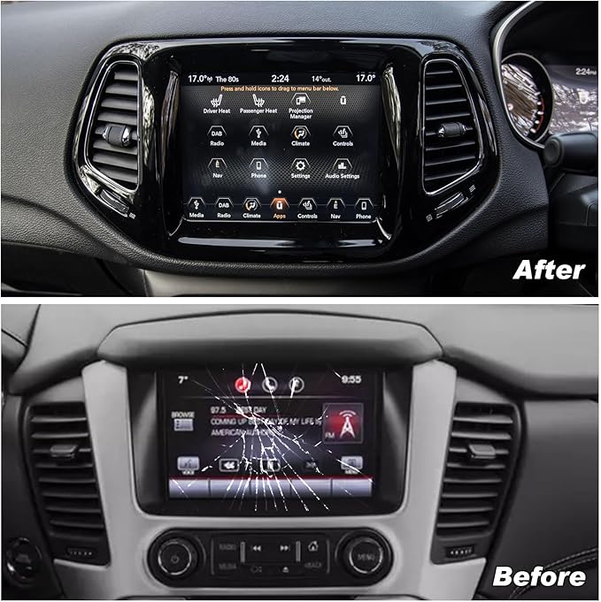 7" uconnect Touch Screen Digitizer LCD Monitor Radio Navigation Compatible - Image 4