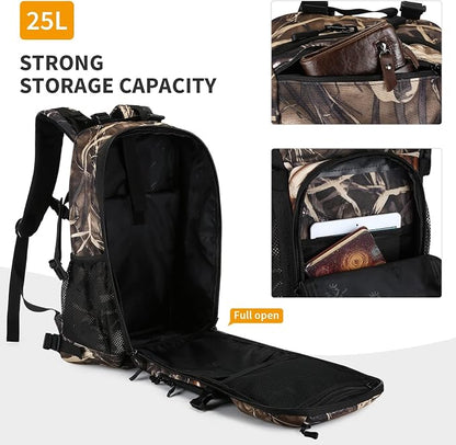 HUNTVP Tactical Backpack Military MOLLE Backpack Hunting Rucksack Gear Assault - Image 5