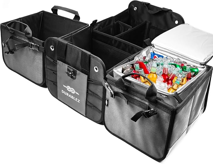 Insulated Trunk Cooler Bag – Thermal Grocery Carrier, Leak-Resistant Food - Image 6
