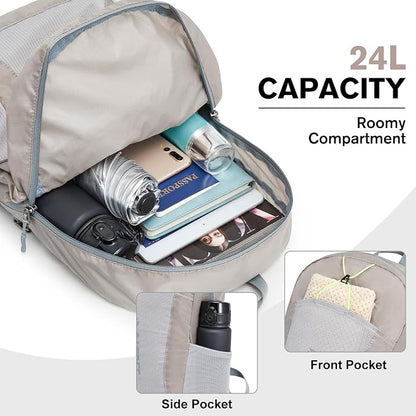 G4Free 24L Lightweight Packable Hiking Backpack Small Sport Travel Daypack - Image 6