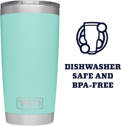 YETI Rambler 20 oz Stainless Steel Vacuum Insulated Tumbler w/MagSlider Lid - Image 4