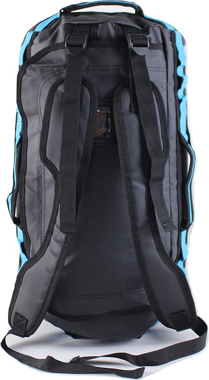 Element Equipment Trailhead Duffel Bag Shoulder Straps Waterproof Black/Blue - Image 4