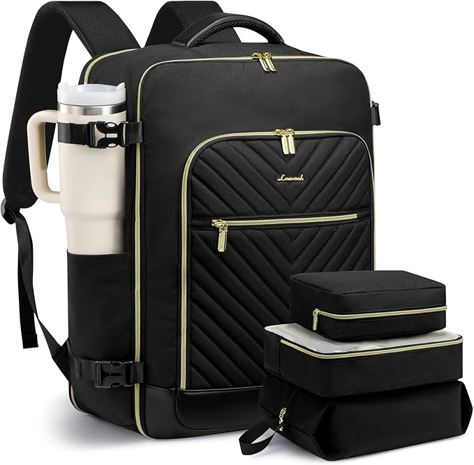 LOVEVOOK Large Travel Backpack for Women, TSA Carry on Backpack for Airplanes by LOVEVOOK