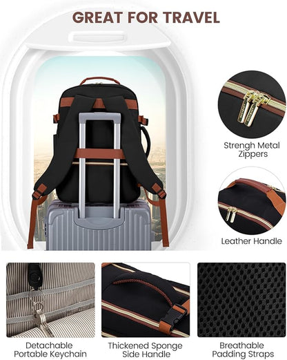 LOVEVOOK 50L Travel Backpack for Women & Men, Airline Approved Carry On Luggage - Image 7