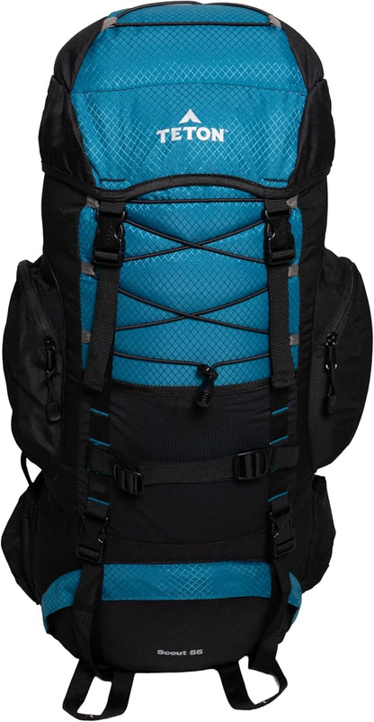 Teton 55L Scout Internal Frame Backpack by Teton