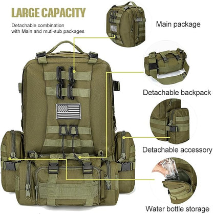 Large Military Tactical Backpack - Image 2