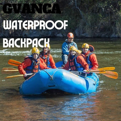 Waterproof Roll Top Kayak Backpack, Floating Outdoor Dry Sack Boating Sailing - Image 5