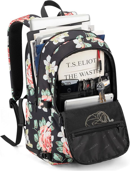 Tzowla Backpack Purse for Women, Stylish Travel Casual Daypack, Work Shopping - Image 2