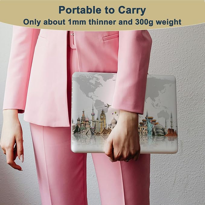 Printed Case for MacBook Air M1 13 inch 2020 2019 2018 Release, Aesthetic Hard - Image 3