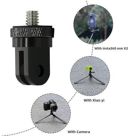 1/4 Inch Aluminum Metal Camera Mount Adapter, Conversion Camera Tripod Mount - Image 4