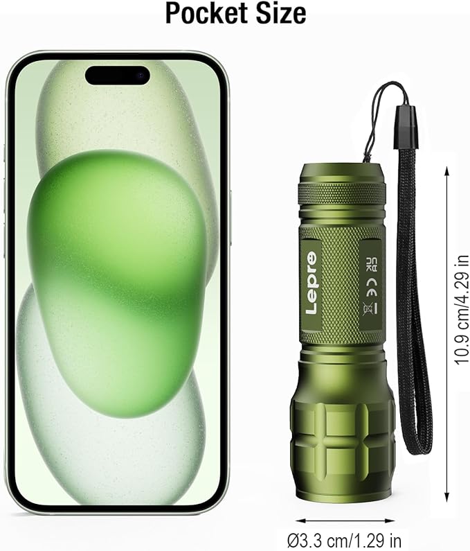 Lighting EVER LED Flashlights High Lumens, Small Flashlight, Waterproof - Image 3