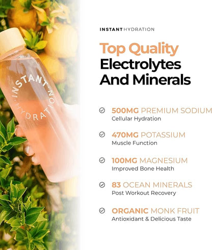 Instant Hydration Sugar Free Electrolytes Powder Packets - Image 4