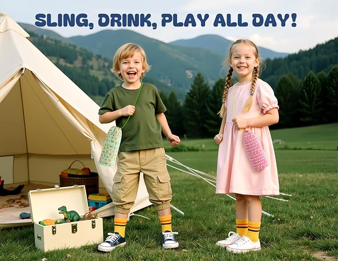 18 oz Insulated Girls Water Bottle: Spill-Proof, Stainless Steel Cup - Image 2