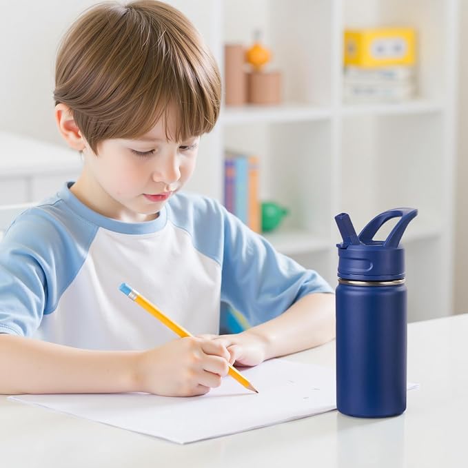 12oz Kids Water Bottle for School, Toddler Bottles - Image 7