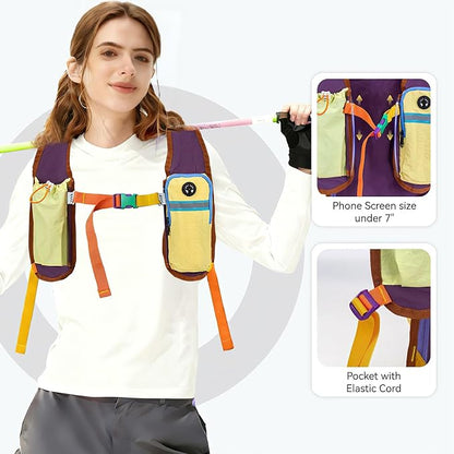 15L Small Hiking Backpack Travel Daypack Colorful Lightweight Packable Foldable - Image 3