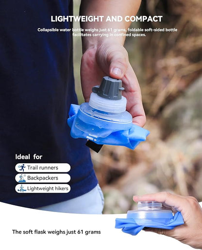 Ultralight Collapsible Water Bottle, Compatible - Image 7