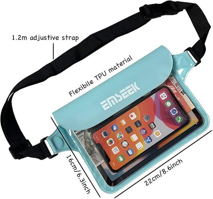 Waterproof Waist Pouch Dry Belt Bag Fanny Pack Keep Your Key Fob Wallet Kindle - Image 2