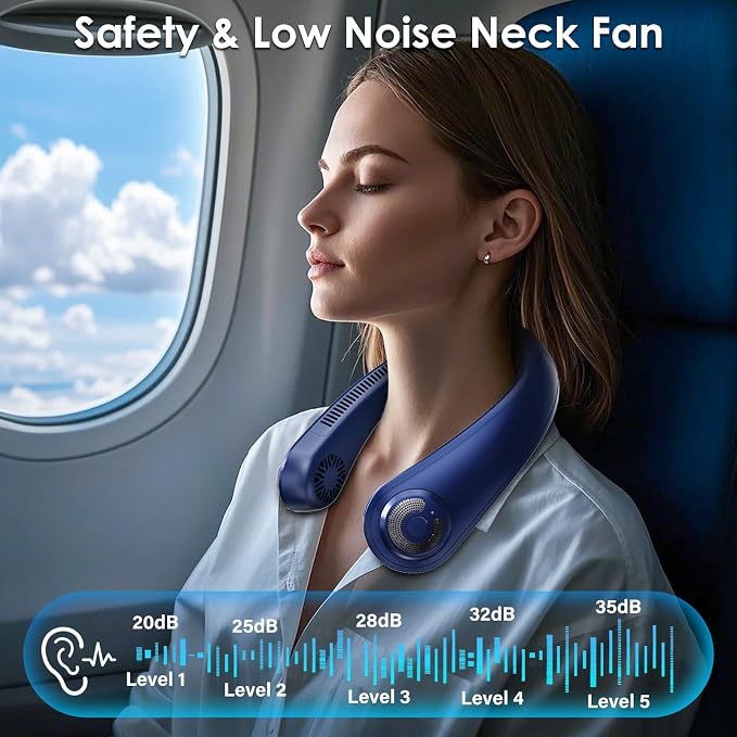 Portable Lightweight Neck Fan - Image 3