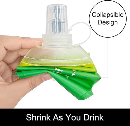 WILDREEDS 250ml Soft Flask, TPU Collapsible Soft Water Bottle - Image 3