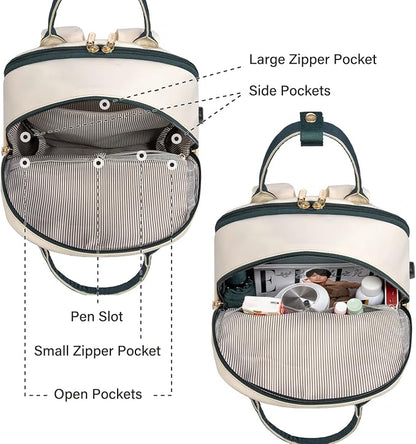 LOVEVOOK Laptop Backpack for Women 15.6 Inch Laptop Bag - Image 3