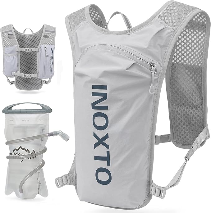 INOXTO Running Hydration Vest Backpack, Lightweight Insulated Pack by INOXTO