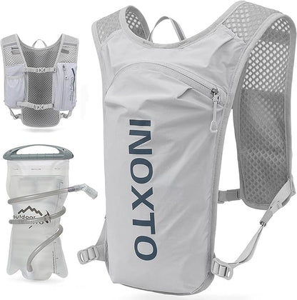 INOXTO Running Hydration Vest Backpack, Lightweight Insulated Pack by INOXTO