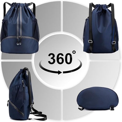 Hoedia Sports Drawstring Backpack - Image 8